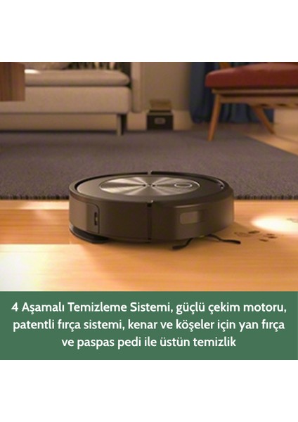 Roomba Combo J5+ Akıllı Robot Süpürge ve Paspas indirimleri
