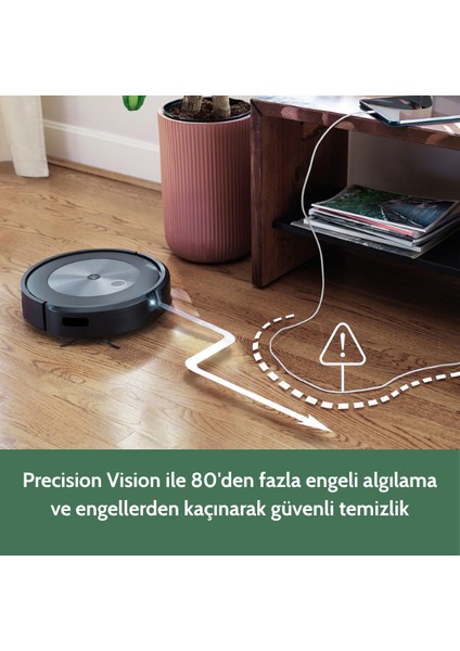 Roomba Combo J5+ Akıllı Robot Süpürge ve Paspas