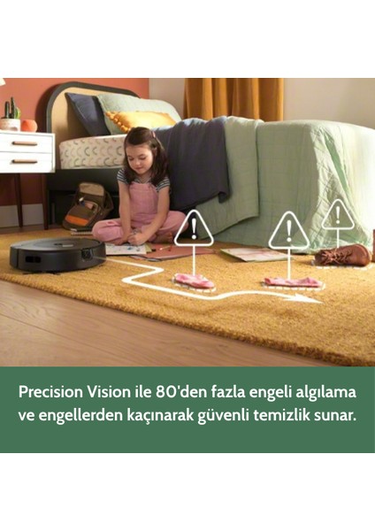 İrobot Roomba Combo J7 Robot Süpürge Yüksek Emiş Gücü Ve Akıllı Navigasyon İle 75 Dk Temizlik modelleri