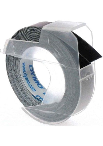 Kabartma Şerit 9MMX3M Siyah S0898130