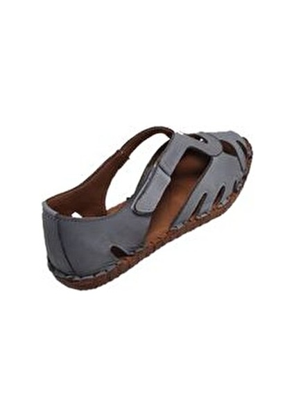 Kapar Kadın Sandalet Hakiki Deri Rahat Cırt Cırtlı Tasarım 2024 İlkbahar Yaz indirimleri