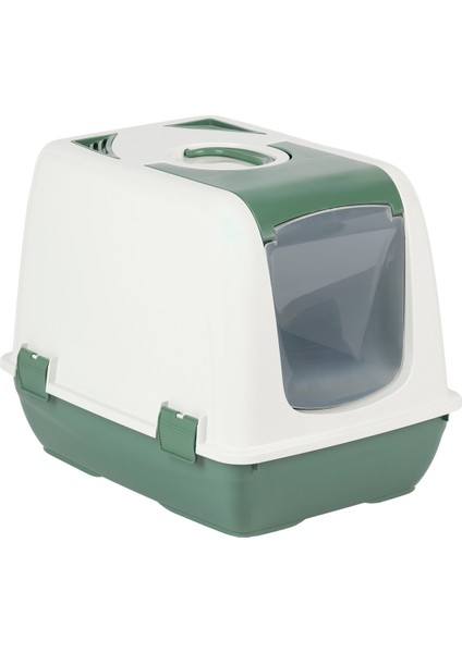 Kapalı Kedi Tuvaleti Yeşil 37 x 50 x 39,5 cm fiyatları