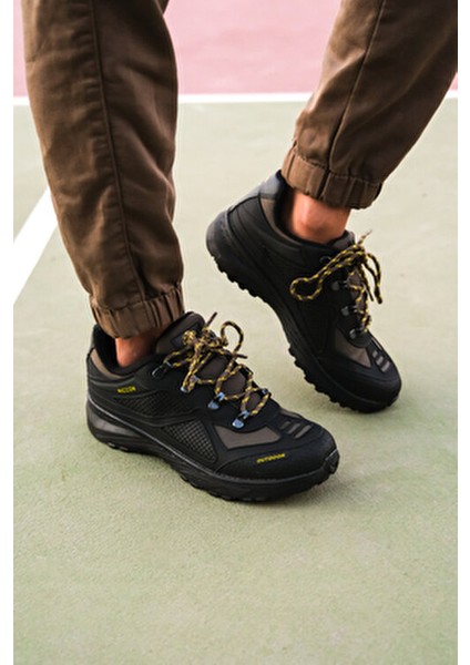 Haki 3D Rubber Trekking Ayakkabı Yüksek Topuklu Su Geçirmez ve Kışlık Özellikte