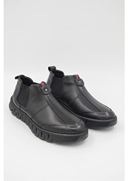 210480M6320 Erkek Bot - Siyah