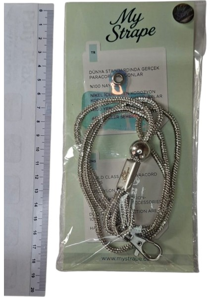 KRİSTAL TAŞLI TELEFON BOYUN ASKISI TÜM KILIFLARA UYUMLU