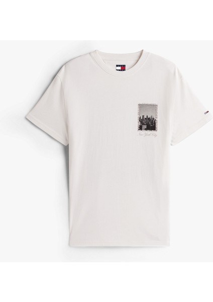 Regular Photo Erkek Beyaz T-Shirt.ybl indirimleri