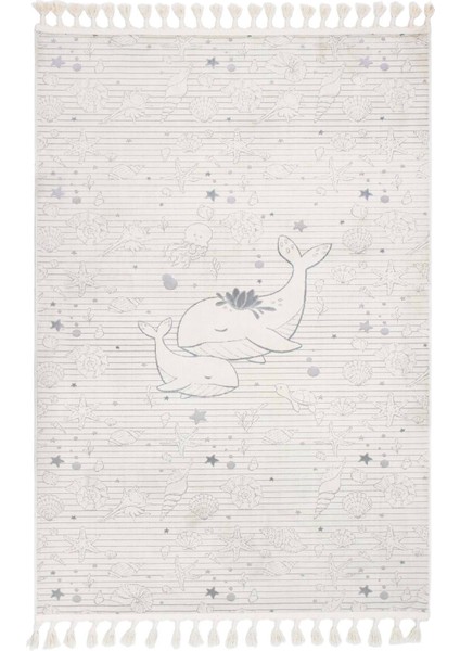 Yumurcak Kadife Dokuma Halı | Makinede Yıkanabilir | Çocuk Halı | Gri | 120 x 180 cm | Model YMC0201 fiyatları