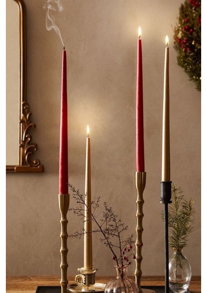 Şamdan Mum 4’lü Set