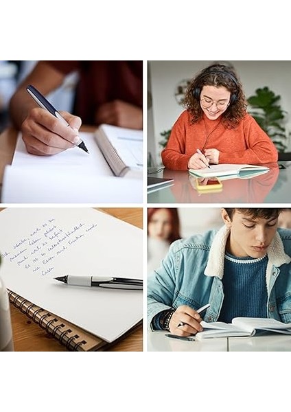 187849 Ray Roller Kalem (Standart Mürekkep Kartuşlarıyla Doldurulabilir, Sağ ve Sol Elini Kullananlar Için Uygundur) Beyaz/koyu Gri modelleri