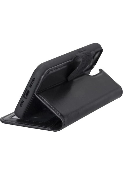 Apple iPhone 14 Uyumlu Deri Cüzdanlı Kılıf Mwwn Rst1 Siyah fiyatları