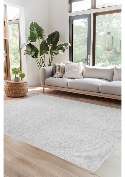 Lavany Dokuma Halı | Makinede Yıkanabilir | Modern Halı | Salon, Yatak, Mutfak Halısı | Bej | LVY01