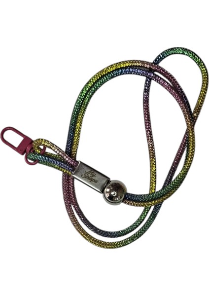 RENKLİ TAŞLI TELEFON BOYUN ASKISI TÜM KILIFLARA UYUMLU