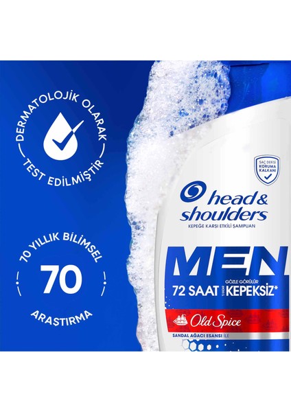 H&S Men Ultra Old Spice Kepek Karşıtı Şampuan 300 ml+OS Captain Erkek Deodorant Stick 50 ml