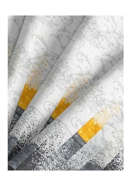 Pamuk Çarşaflı Çift Kişilik Nevresim Takımı - Sarı modelleri