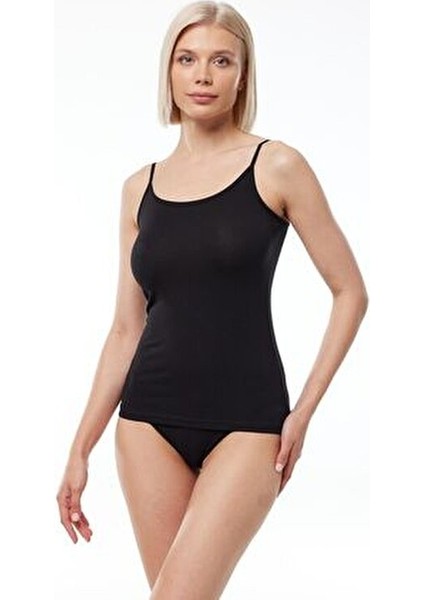 Kadın İp Askılı Atlet Yazlık Kullanım İçin Ter Tutmayan Konforlu Tasarım modelleri