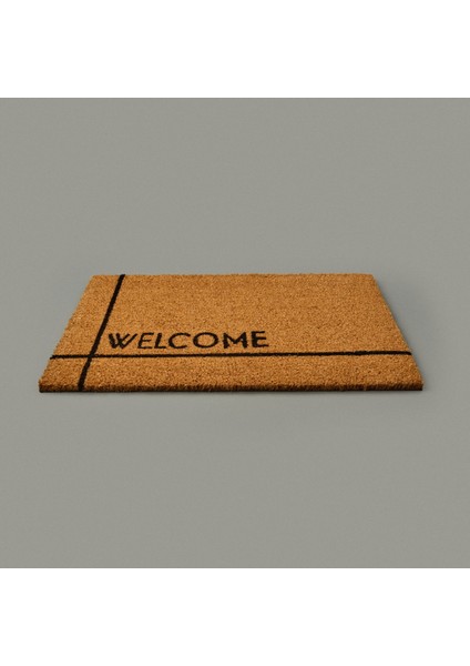 Home Welcome Kapı Önü Paspası - Bej - 35X60 cm modelleri
