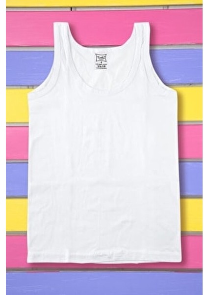 6' lı Erkek Çocuk Penye Atlet modelleri