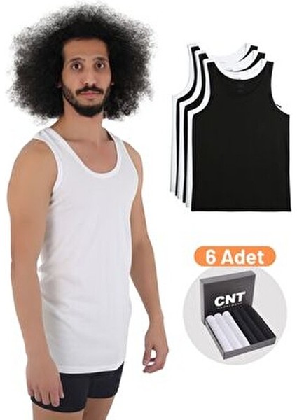 Erkek Atlet Pamuklu Basic 6' lı Premium Paket