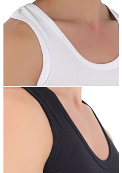 Erkek Atlet Pamuklu Basic 6' lı Premium Paket