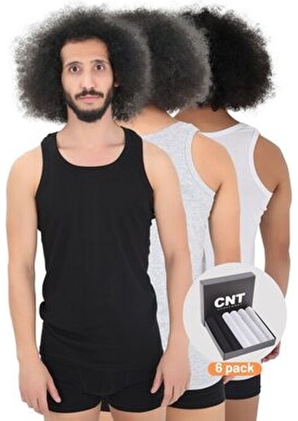 Erkek Atlet Pamuklu Basic 6'lı Premium Paket Nefes Alabilir ve Rahat Kesim Özellikleriyle indirimleri