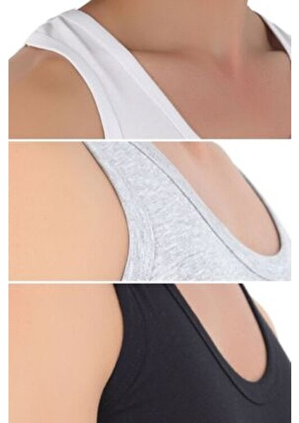 Erkek Atlet Pamuklu Basic 6'lı Premium Paket Nefes Alabilir ve Rahat Kesim Özellikleriyle