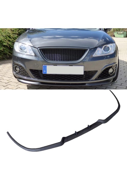 Seat Exeo Uyumlu Evrensel Universal 3 Parça Cupra Kupra Ön Ek Tampon Dili Lip Esnek Karlık