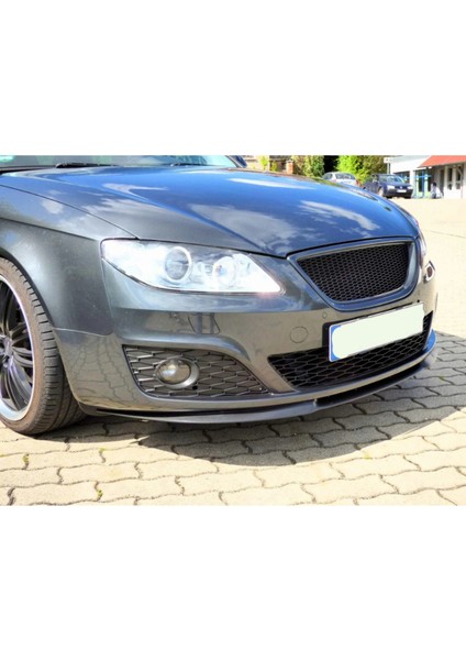 Seat Exeo Uyumlu Evrensel Universal 3 Parça Cupra Kupra Ön Ek Tampon Dili Lip Esnek Karlık modelleri