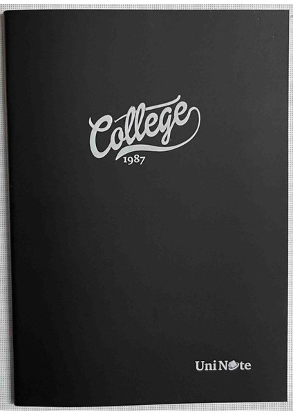 Çınar A5 60 Yaprak Çizgili Pp Kapak Dikişli Defter Siyah