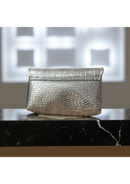 Krokodil Desenli Kadın Omuz Çanta modelleri