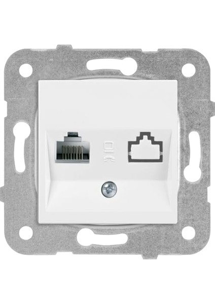 Beyaz Tekli Cat6 Mekanizma fiyatları