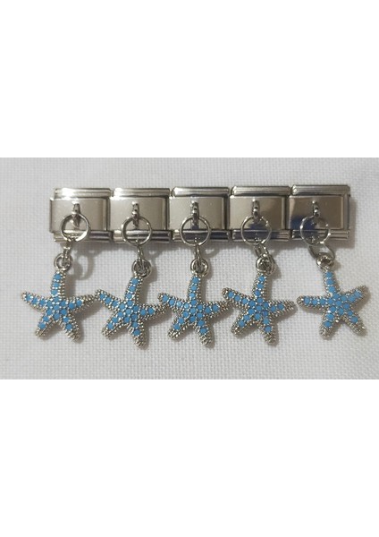 Deniz Yıldızı Charm, Italyan Bileklik Uyumlu Paslanmaz Çelik fiyatları