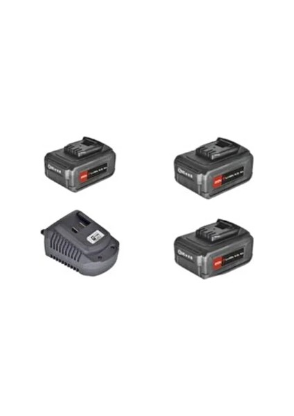 Akülü Kombo Set 4'lü Kömürsüz 20V Yüksek Performanslı Aletler Seti