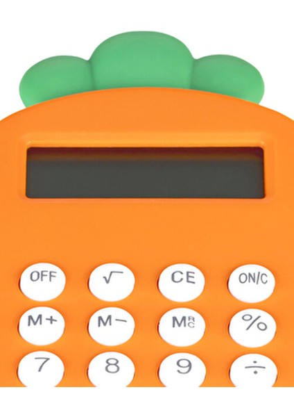 Havuç Figürlü Hesap Makinesi Sevimli Tasarımıyla Günlük Hesaplamalarınızı Kolaylaştırır indirimleri
