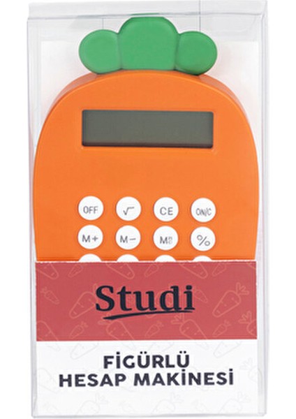 Havuç Figürlü Hesap Makinesi Sevimli Tasarımıyla Günlük Hesaplamalarınızı Kolaylaştırır