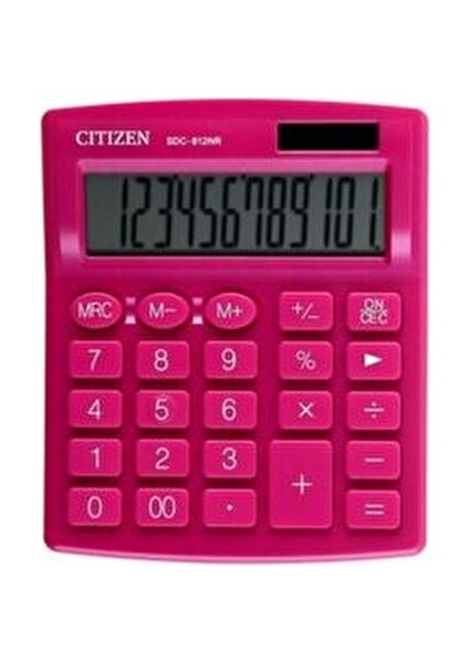 SDC-812NRPKE Pembe Hesap Makinesi Kullanıcı Dostu Büyük Tuşlar ile Pratik Kullanım fiyatları