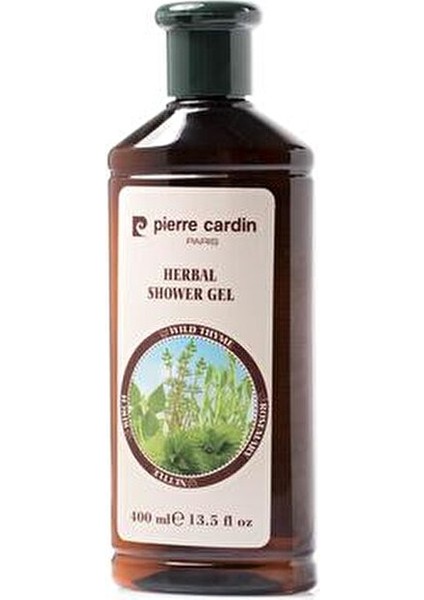 Herbal Duş Jeli Huş ve Biberiye Özleriyle 400 ml Cildinizi Nazikçe Temizler