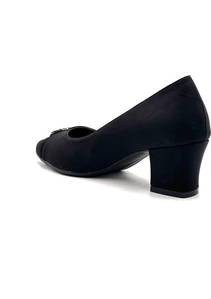 (Park Moda) Kısa Topuklu Kadın Ayakkabı Siyah modelleri