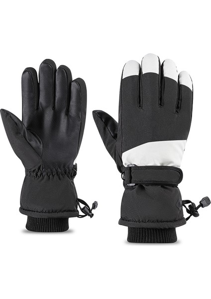 Su Geçirmez, Soğuktan Koruyan, Termal, Kalınlaştırılmış, Aşınmaya Dayanıklı Parmaklı Eldiven (Yurt Dışından)