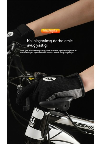 Dış Mekan Bisikleti Için Kalınlaştırılmış, Aşınmaya Dayanıklı Spor Eldiveni (Yurt Dışından) indirimleri