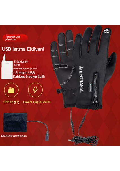 USB Isıtmalı Bisiklet Eldiveni, Isıtma Eldiveni (Yurt Dışından) indirimleri