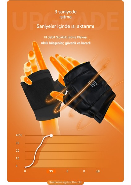 USB Isıtmalı Erkek ve Kadın Kışlık Elektrikli Isıtmalı Eldiven (Yurt Dışından) modelleri