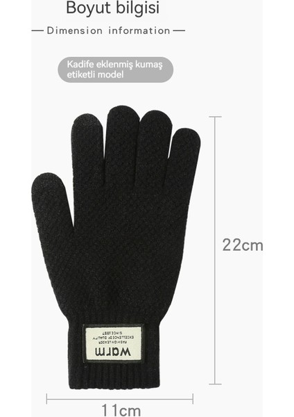 USB Şarjlı Isıtmalı Eldiven, Kadifeli, Kalınlaştırılmış Soğuk Korumalı Eldiven (Yurt Dışından) fiyatları