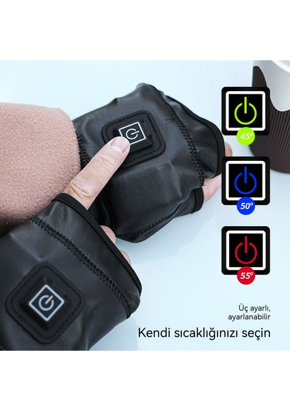 USB Isıtmalı Erkek ve Kadın Kışlık Elektrikli Isıtmalı Eldiven (Yurt Dışından) indirimleri