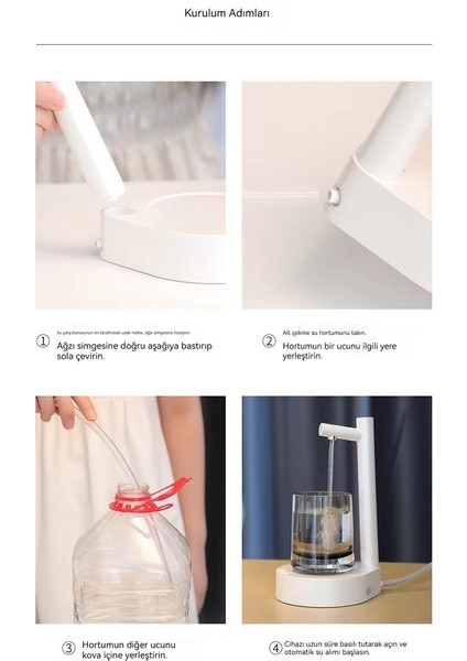 Elektrikli Akıllı Masa Üstü Su Serbest Kablosuz Ayarlanabilir Taşınabilir Pompalama Cihazı (Yurt Dışından) fırsatları