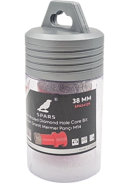 Fixonic Spars SPA54129 38MM M14 Elmas Mermer Granit Delme Panç fırsatları