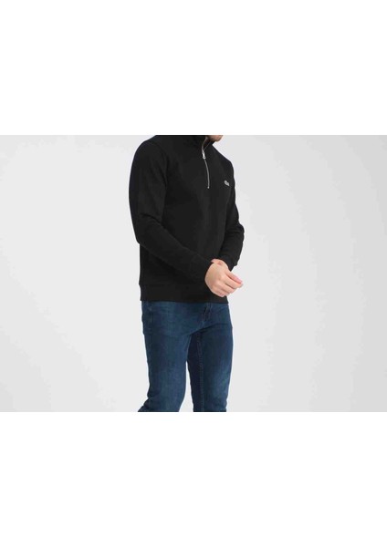 Fermuar Yaka Siyah Regular Fit modelleri