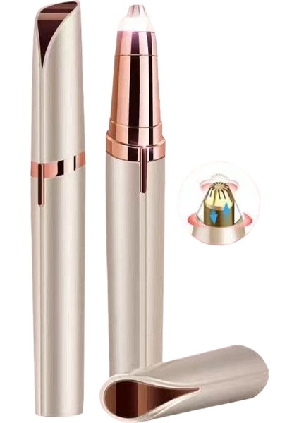 Elektrikli Kadın Kaş Düzelteci Otomatik Tıraş Makinesi Tüy Alma Aleti (Yurt Dışından)