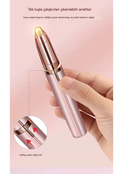 Elektrikli Kadın Kaş Düzelteci Otomatik Tıraş Makinesi Tüy Alma Aleti (Yurt Dışından) modelleri