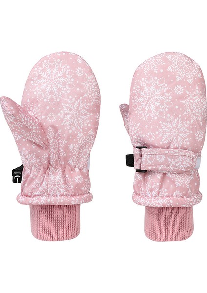 Kış Açık Kayak Artı Kadife Çocuk Eldivenleri (Yurt Dışından)