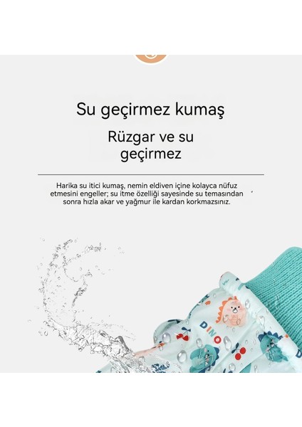 Kış Açık Kayak Artı Kadife Çocuk Eldivenleri (Yurt Dışından) fiyatları